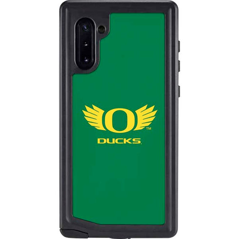 University of Oregon Ducks Green Galaxy Note 10 Waterproof Case