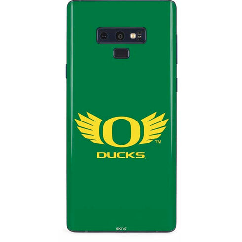 University of Oregon Ducks Green Galaxy Note 9 Skin