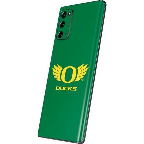 University of Oregon Ducks Green Galaxy Note20 5G Skin