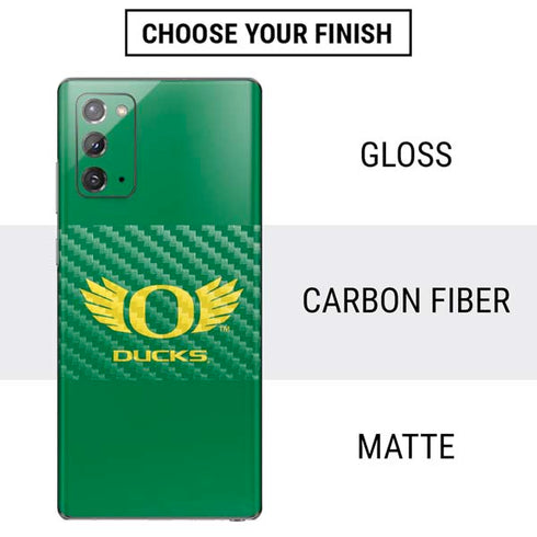 University of Oregon Ducks Green Galaxy Note20 5G Skin