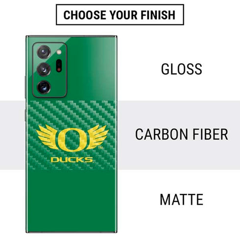 University of Oregon Ducks Green Galaxy Note20 Ultra 5G Skin