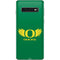 University of Oregon Ducks Green Galaxy S10 Skin