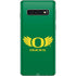 University of Oregon Ducks Green Galaxy S10 Skin
