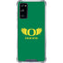 University of Oregon Ducks Green Galaxy S20 FE Clear Case