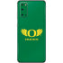 University of Oregon Ducks Green Galaxy S20 Skin
