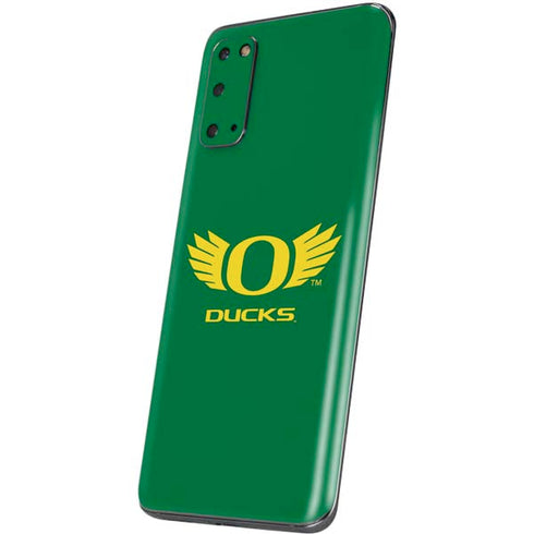University of Oregon Ducks Green Galaxy S20 Skin