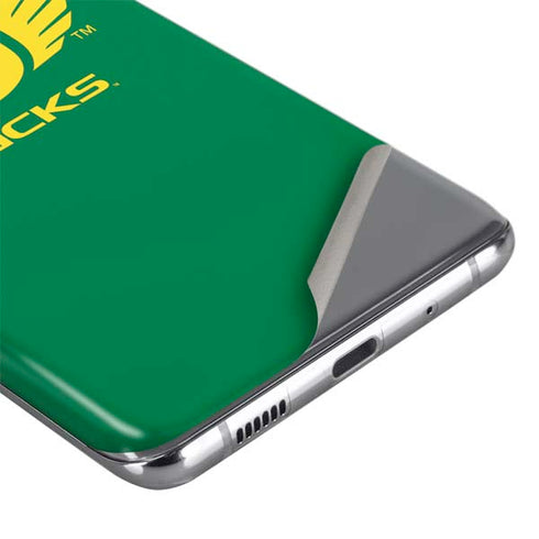 University of Oregon Ducks Green Galaxy S20 Skin