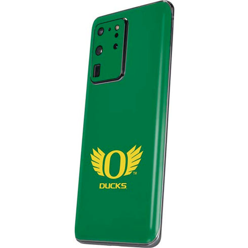University of Oregon Ducks Green Galaxy S20 Ultra 5G Skin