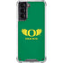 University of Oregon Ducks Green Galaxy S21 5G Clear Case