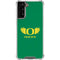University of Oregon Ducks Green Galaxy S21 FE Clear Case