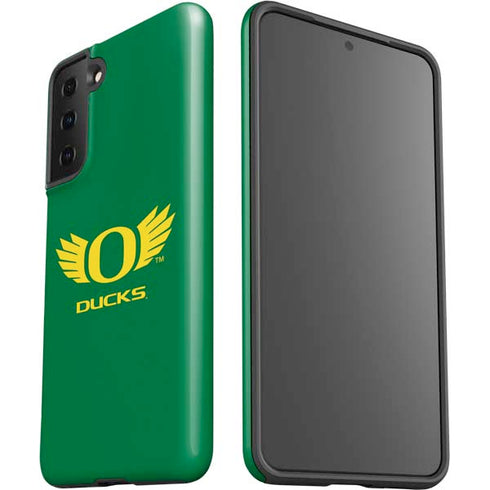 University of Oregon Ducks Green Galaxy S21 FE Pro Case