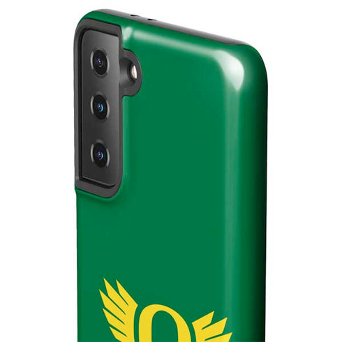 University of Oregon Ducks Green Galaxy S21 Plus 5G Pro Case