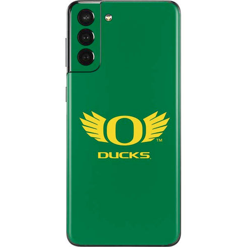 University of Oregon Ducks Green Galaxy S21 Plus 5G Skin