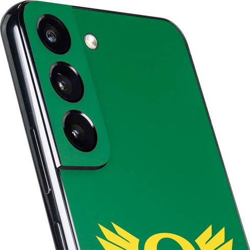 University of Oregon Ducks Green Galaxy S22 Skin