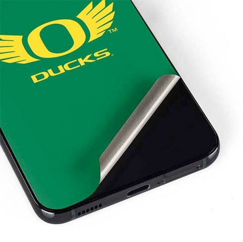 University of Oregon Ducks Green Galaxy S22 Skin