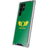 University of Oregon Ducks Green Galaxy S22 Ultra Clear Case