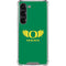 University of Oregon Ducks Green Galaxy S23 Clear Case