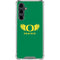 University of Oregon Ducks Green Galaxy S23 FE Clear Case