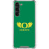 University of Oregon Ducks Green Galaxy S23 Plus Clear Case