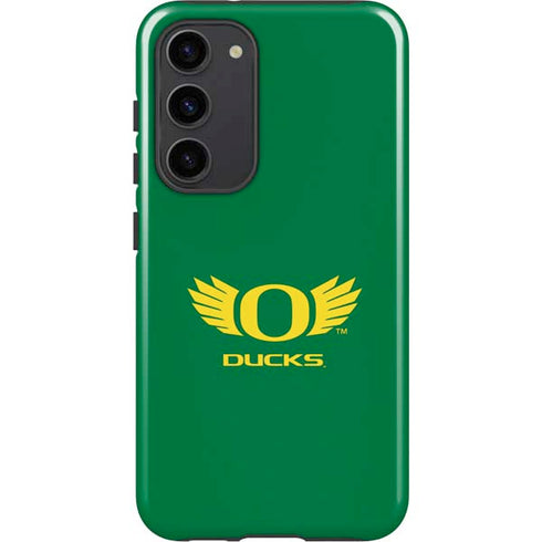 University of Oregon Ducks Green Galaxy S23 Plus Pro Case