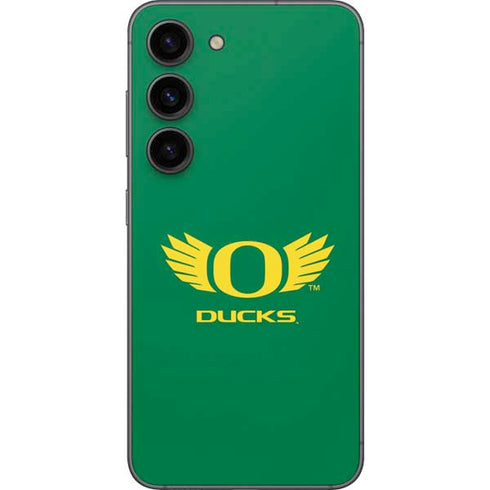 University of Oregon Ducks Green Galaxy S23 Skin