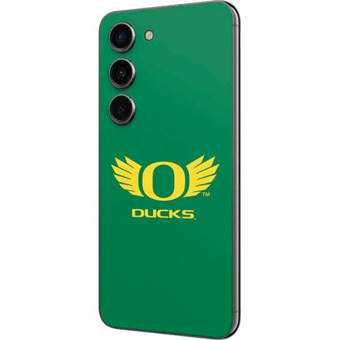 University of Oregon Ducks Green Galaxy S23 Skin