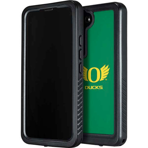 University of Oregon Ducks Green Galaxy S23 Waterproof Case