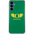 University of Oregon Ducks Green Galaxy S24 Clear Case