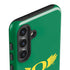 University of Oregon Ducks Green Galaxy S24 Impact Case
