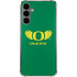 University of Oregon Ducks Green Galaxy S24 Plus Clear Case