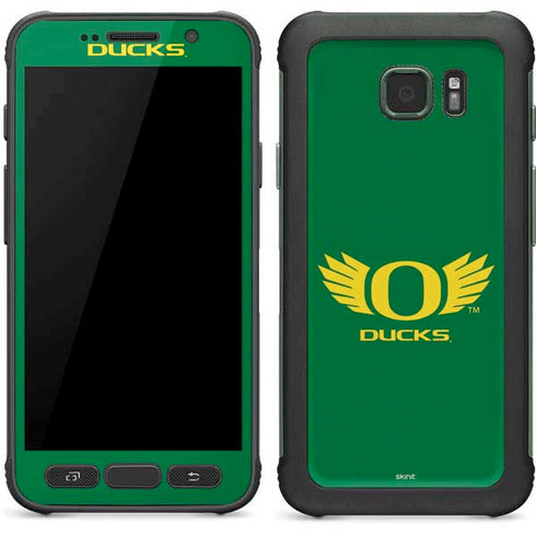 University of Oregon Ducks Green Galaxy S7 Active Skin