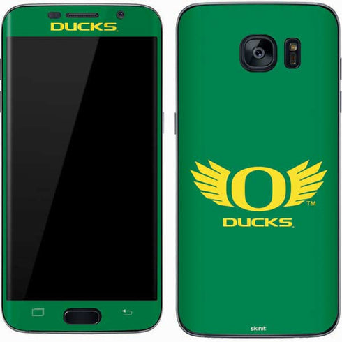 University of Oregon Ducks Green Galaxy S7 Skin