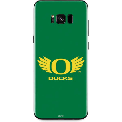 University of Oregon Ducks Green Galaxy S8 Skin