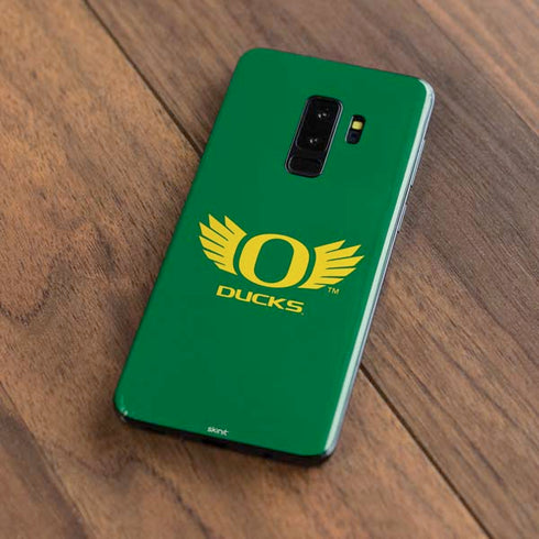 University of Oregon Ducks Green Galaxy S9 Plus Skin