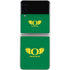 University of Oregon Ducks Green Galaxy Z Flip3 5G Skin
