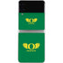 University of Oregon Ducks Green Galaxy Z Flip4 5G Skin