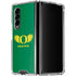 University of Oregon Ducks Green Galaxy Z Fold4 5G Clear Case