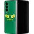 University of Oregon Ducks Green Galaxy Z Fold4 5G Skin
