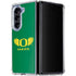 University of Oregon Ducks Green Galaxy Z Fold5 5G Clear Case