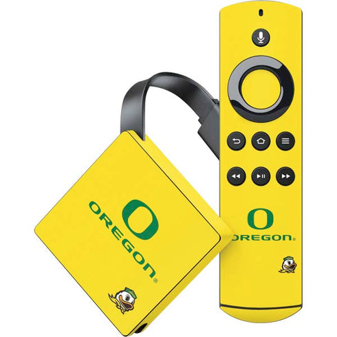 University of Oregon Ducks Green Gradient Amazon Fire TV Skin
