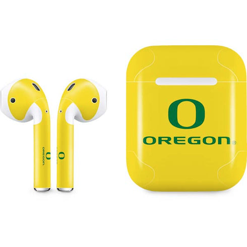 University of Oregon Ducks Green Gradient Apple AirPods Skin