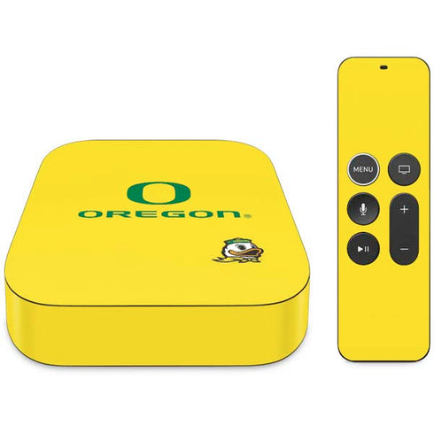 University of Oregon Ducks Green Gradient Apple TV Skin
