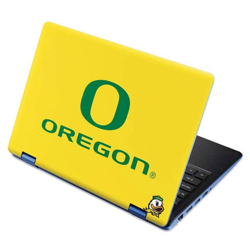 University of Oregon Ducks Green Gradient Aspire R11 11.6in Skin