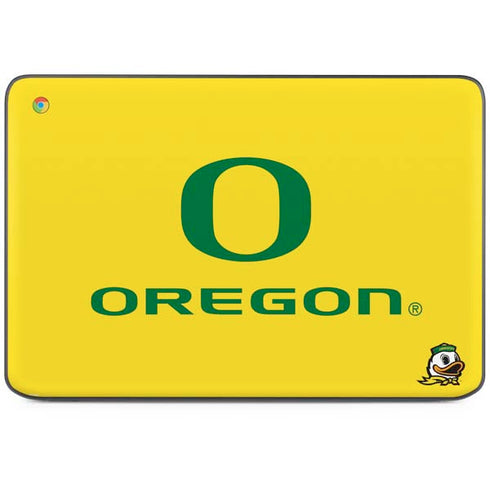University of Oregon Ducks Green Gradient HP Chromebook Skin
