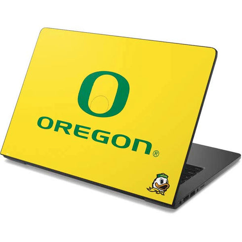 University of Oregon Ducks Green Gradient Dell Chromebook Skin