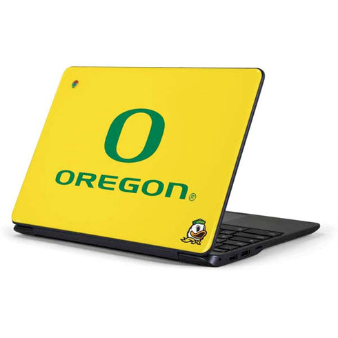 University of Oregon Ducks Green Gradient Samsung Chromebook Skin