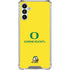 University of Oregon Ducks Green Gradient Galaxy A13 5G Clear Case