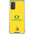 University of Oregon Ducks Green Gradient Galaxy A32 5G Clear Case
