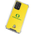 University of Oregon Ducks Green Gradient Galaxy A52 5G Clear Case