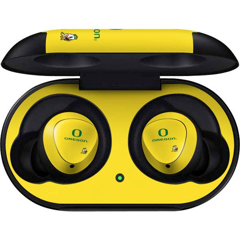 University of Oregon Ducks Green Gradient Galaxy Buds Skin